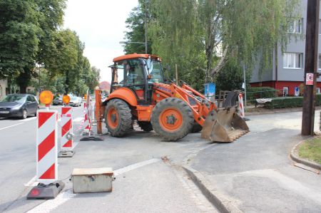 Oprava kanalizace ul. Eduarda Světlíka