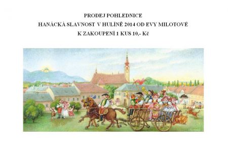 Hanácké Hulín pohlednice