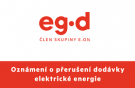 Přerušení dodávky el. energie 1