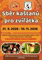 SBĚR KAŠTANŮ PRO ZVÍŘÁTKA
